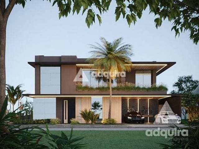 Casa à venda 4 Quartos, 4 Suites, 4 Vagas, 370M², Jardim Carvalho, Ponta Grossa - PR