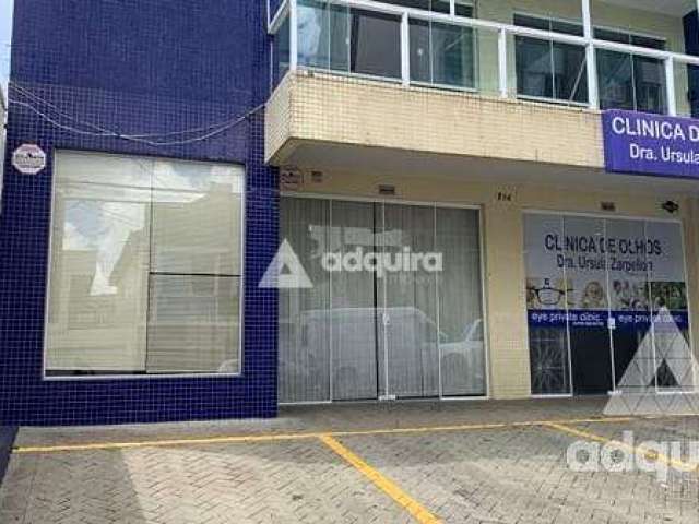 Sala Térrea Comercial para locação com estacionamento, 100M², Centro, Ponta Grossa - PR