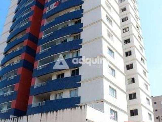 Apartamento à venda com 3 quartos sendo 1 suite, Centro, Ponta Grossa, PR