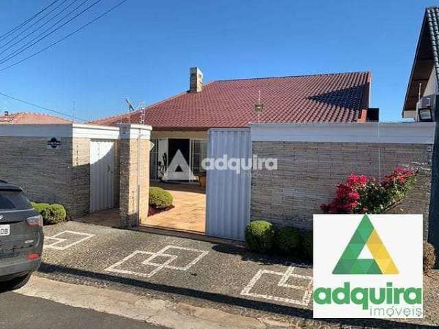 Casa semimobiliada à venda com 3 Quartos, 1 Suite, 2 Vagas, 402M², Estrela, Ponta Grossa - PR