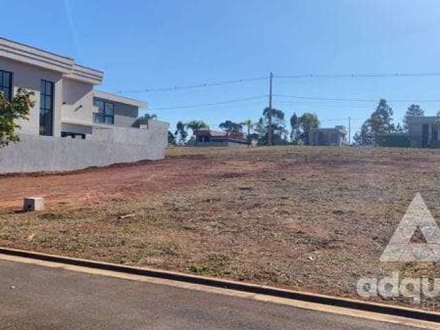 Terreno à venda 600M², Jardim Carvalho, Ponta Grossa - PR