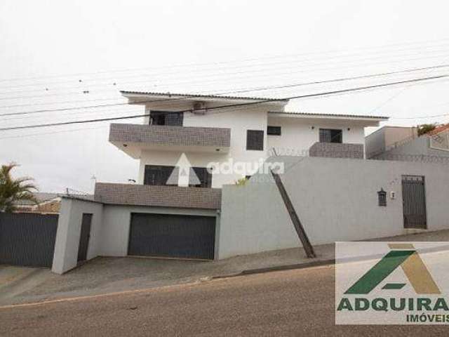 Sobrado mobiliado para locação, 4 quartos(sendo 2 suítes) 5 Vagas, 350m², Estrela, Ponta Grossa - P