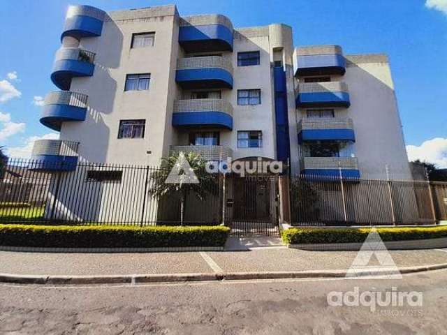 Apartamento semimobiliado para locação, 2 quartos, 1 vaga, Orfãs, Ponta Grossa, PR