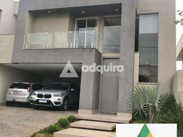 Casa à venda e locação, 3 quartos sendo 3 suítes, 2 vagas, 320m², Oficinas, Ponta Grossa - PR