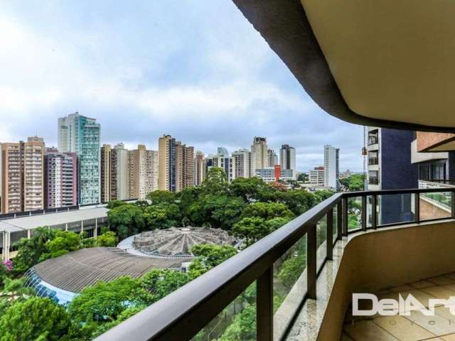 Apartamento em frente do Clube Curitibano - com 4 dormitórios à venda, 247 m² por R$ 1.890.000 - Água Verde - Curitiba/PR