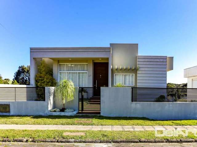 CASA RESIDÊNCIAL EM CONDOMÍNIO FECHADO (alto padrão) - Com PISCINA AQUECIDA em Mafra/SC - 237.00m2 de construção - 535,00m2 de Terreno.