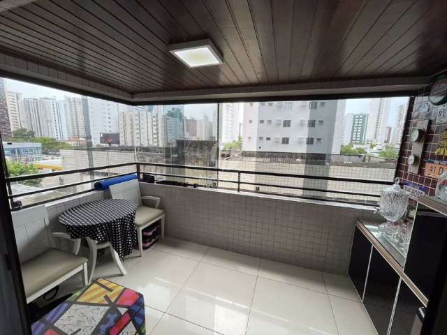 Apartamento com 3 dormitórios à venda, 121 m² por R$ 760.000,00 - Boa Viagem - Recife/PE