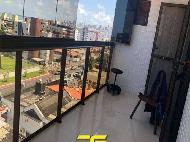 Apartamento com 3 dormitórios à venda, 140 m² por r$ 1.000.000,00 - bessa - joão pessoa/pb para | Bessa, João Pessoa, Paraíba