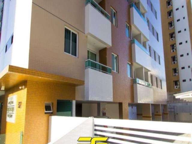 Flat com 2 dormitórios à venda, 52 m² por r$ 377.000,00 - tambaú - joão pessoa/pb para | Tambaú, João Pessoa, Paraíba