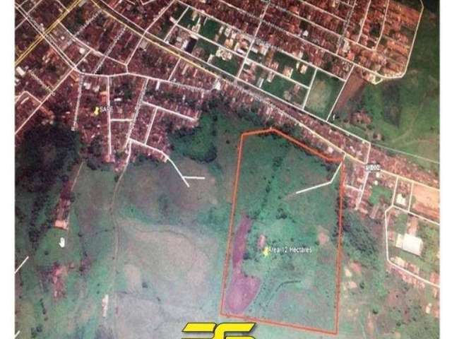 (oportunidade) terreno à venda, 120000 m² por r$ 1.200.000 - centro - sapé/pb para | Centro, Sapé, Paraíba