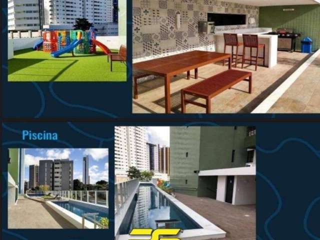 (oportunidade) apartamento com 3 dormitórios à venda, 84 m² por r$ 480.186 - miramar - joão pessoa/pb para | Miramar, João Pessoa, Paraíba