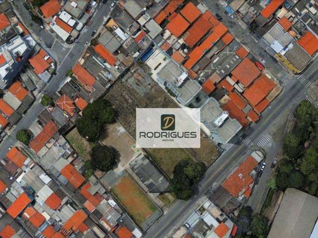 Terreno Plano para Alugar, 2.238m², Vila Alto de Santo André, Santo André/SP.