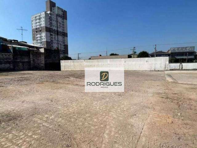 Terreno para Alugar, 2.630m²,  Taboão, São Bernardo do Campo/SP.