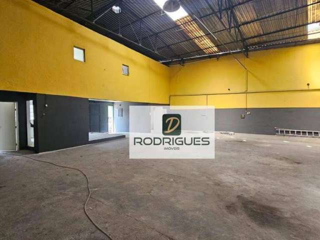 Galpão para alugar, 510 m² por R$ 10.500,00/mês - Vila Alice - Diadema/SP