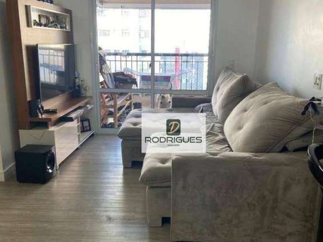 Apartamento à venda, 85 m² por R$ 888.000 - Vila Curuçá - Santo André/SP