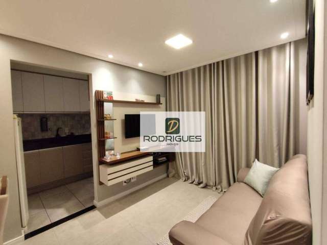 Apartamento com 2 dormitórios à venda, 46 m² por R$ 240.000,00 - Vila Nogueira - Diadema/SP