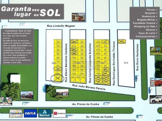 Terreno à venda, 200 m² por R$ 296.534,00 - Parque da Matriz - Cachoeirinha/RS