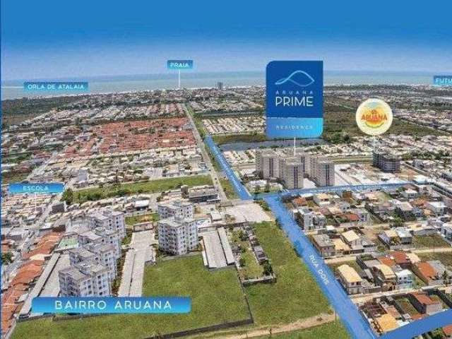 Apto a venda no Condomínio Aruana Prime, 60m2, 2 quartos em Aruana - Aracaju - SE