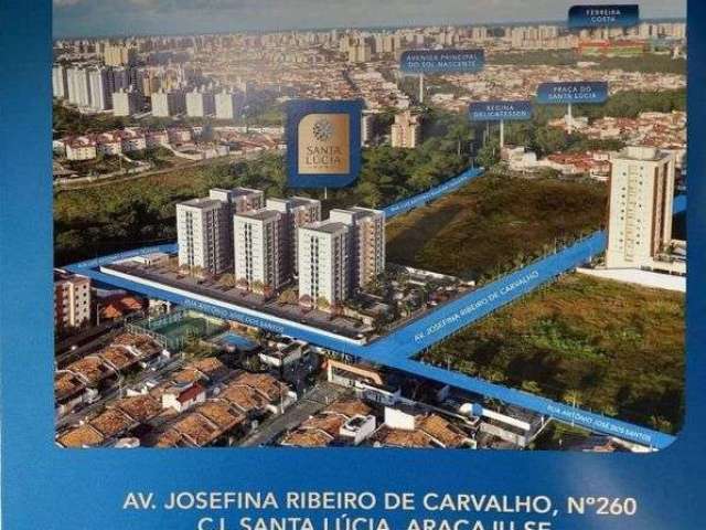 Apto a venda no Santa Lúcia Park, 66m2, 2 quartos em Jabotiana - Aracaju - SE