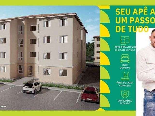 Apto a venda no Condomínio VILLA DOS COQUEIROS, 43m2, 2 quartos em Barra dos Coqueiros,