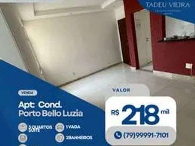 Apto a venda no Condominio Porto Bello Luzia, com 106m2, 3 quartos em Luzia - Aracaju - SE