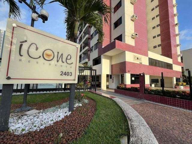 Apto a venda no Condomínio Ícone Residence, 95m2, 3 quartos em Inácio Barbosa - Aracaju - SE