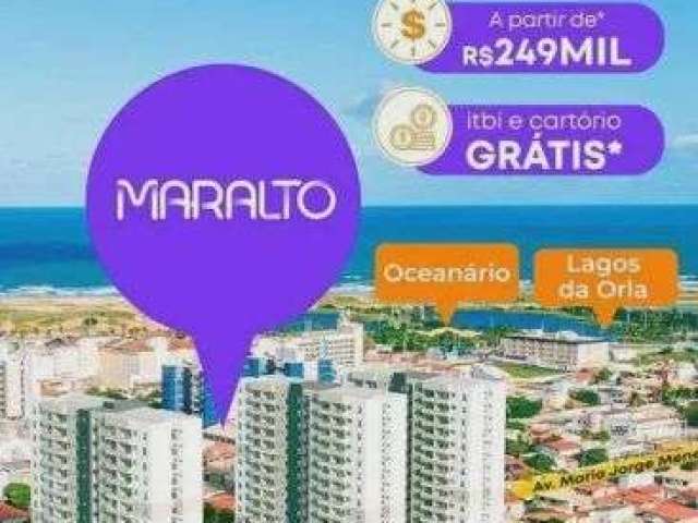 Apartamento à venda no MARALTO, 55m², 2 quartos, 2 banheiros, 1 vagas, COROA DO MEIO, Aracaju, SE