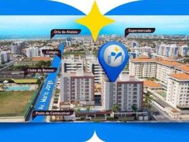 Apartamento à venda no MILANO RESIDENCE, 68m², 2 quartos, 2 banheiros, COROA DO MEIO, Aracaju, SE