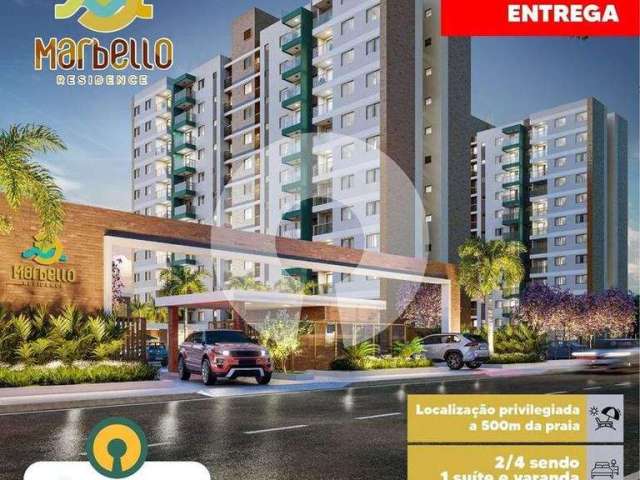 Apartamento à venda no MARBELLO RESIDENCE, 58m², 2 quartos, 2 banheiros, 1 vagas, COROA DO MEIO, Aracaju, SE