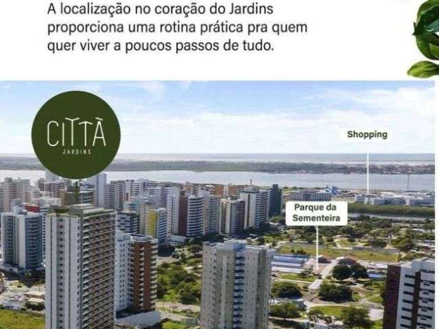 Apto a venda no Condomínio Citta jardins ,com 37m2, 1 quarto em Jardins - Aracaju - SE