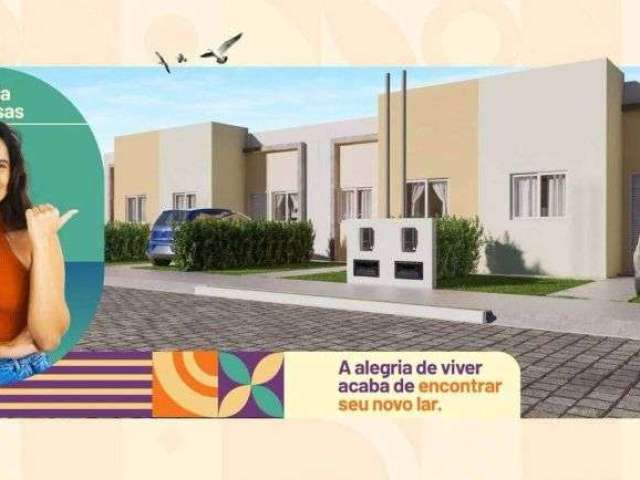 Casa a venda no Condomínio Villa da Gloria, 43m2, 2 quartos em Santa Maria - Aracaju - SE