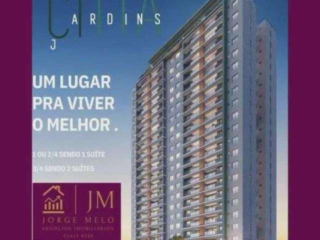 Apartamento à venda no Cittá Jardins, 37m², 1 quartos, 2 banheiros, 1 vagas, JARDINS, Aracaju, SE