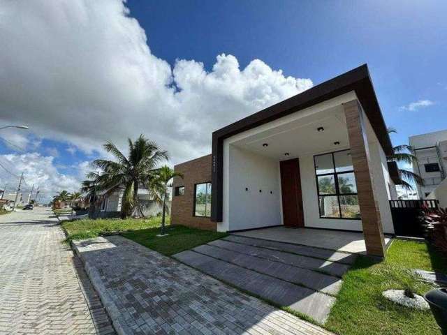 Casa a venda no Malui Residence, 100m2, 4 quartos em Barra dos Coqueiros, SE