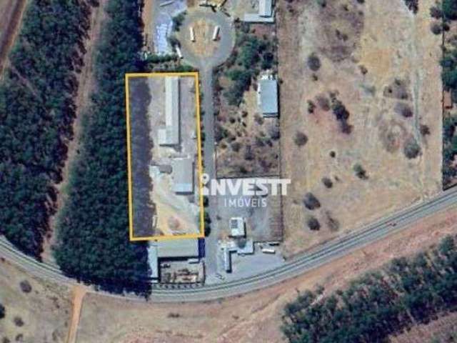 Área à venda com 10.000 m² no Polo Industrial de Abadia de Goiás