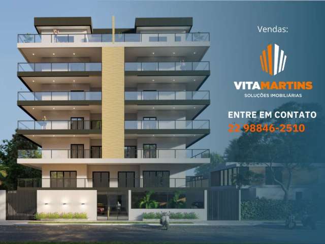 Apartamento de 2 suítes + 2 vagas, 106m² à venda por R$640.000,00, Braga, Cabo Frio, RJ