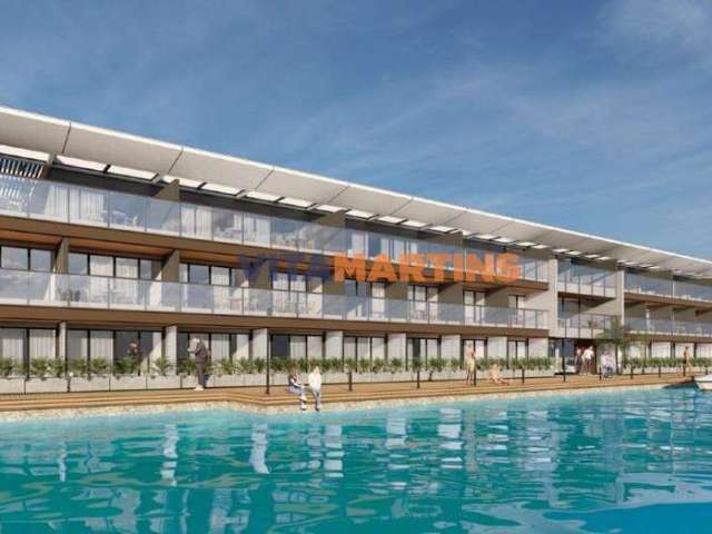 Lançamento! Flats à venda 'pé na areia' em Cabo Frio/RJ por R$650.000,00