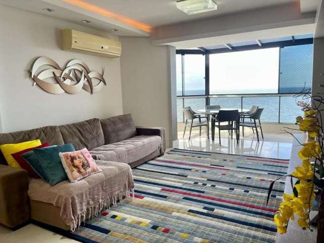 Apartamento mobiliado com excelente vista mar a venda- Balneário Camboriú