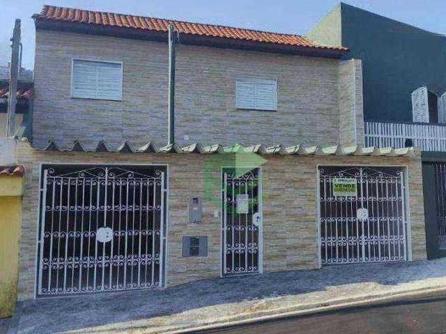 Sobrado com 3 dormitórios à venda, 188 m² por R$ 680.000,00 - Assunção - São Bernardo do Campo/SP