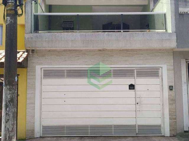 Sobrado com 3 dormitórios à venda, 189 m² por R$ 690.000 - Jardim Las Vegas - Santo André/SP