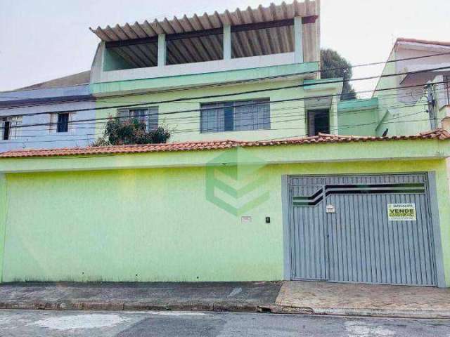 Sobrado com 3 dormitórios à venda, 293 m² por R$ 980.000 - Jardim Jamaica - Santo André/SP