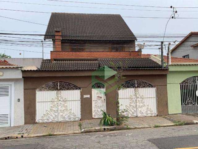 Sobrado com 4 dormitórios para alugar, 216 m² por R$ 4.500,00/mês - Conjunto Habitacional Franchini - São Bernardo do Campo/SP