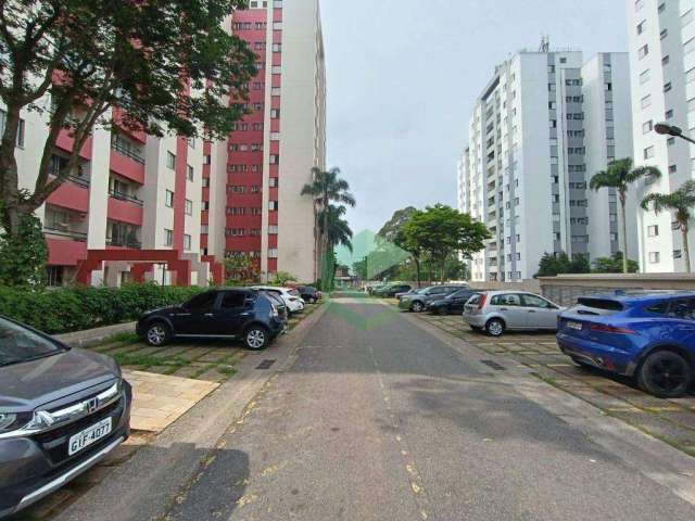 Apartamento com 3 dormitórios para alugar, 70 m² por R$ 3.070,01/mês - Planalto - São Bernardo do Campo/SP