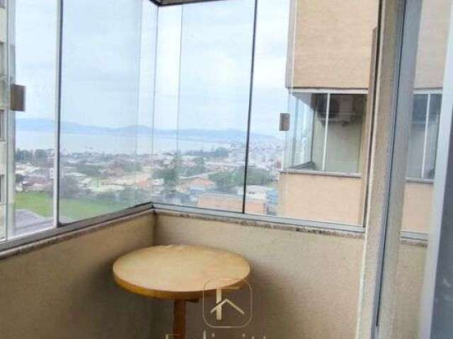 Apartamento com VISTA MAR de 2 dormitórios em Areais/São José