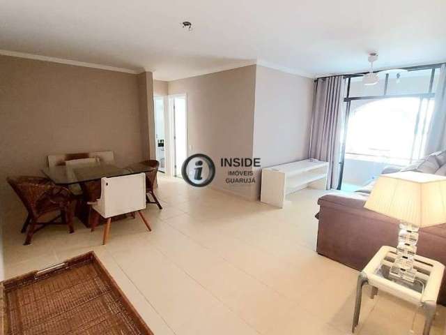 Apartamento com sacada e 3 quartos na enseada