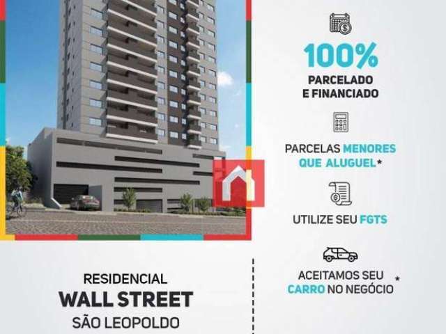 Apartamento com 2 dormitórios à venda, 51 m² por R$ 297.150,00 - São Leopoldo - Caxias do Sul/RS