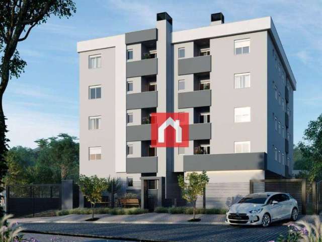 Apartamento com 2 dormitórios à venda, 51 m² por R$ 253.000,00 - Cidade Nova - Caxias do Sul/RS