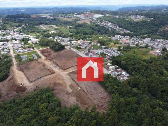 Terreno à venda em loteamento novo no bairro Primeiro de Maio, em Farroupilha!