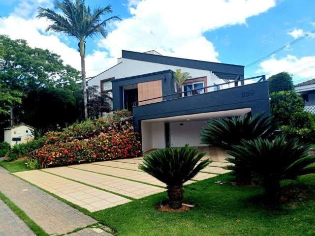 Casa com 4 dormitórios para alugar, 380 m² por R$ 14.050,00/mês - Alphaville - Campinas/SP