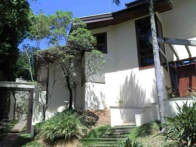 Casa em Condomínio - para aluguel por 14.000,00 - 4 quartos - Jardim Botânico (Sousas), - Campinas.