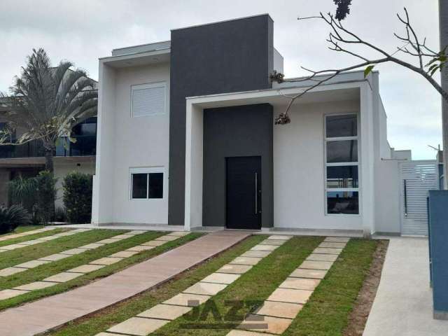 Casa nova mobiliada com 4 suites no Condomínio Bougainville, Bertioga/SP